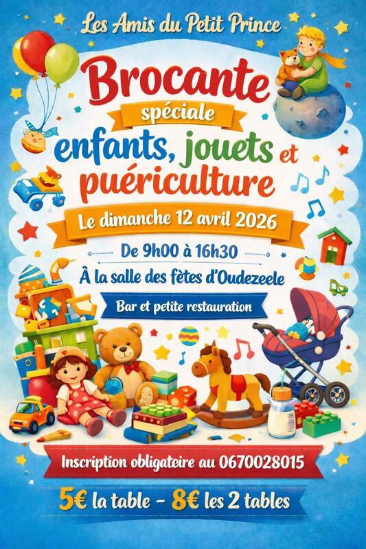 Brocante spéciale enfants, jouets et puériculture