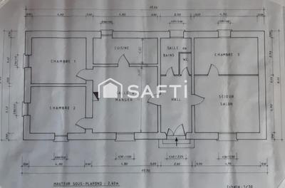 Ferme - 107 m² - 5 pièces