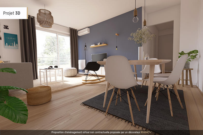 Appartement - 46 m² - 2 pièces