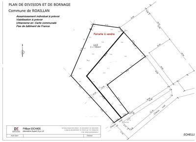Terrain constructible - 1 954 m²