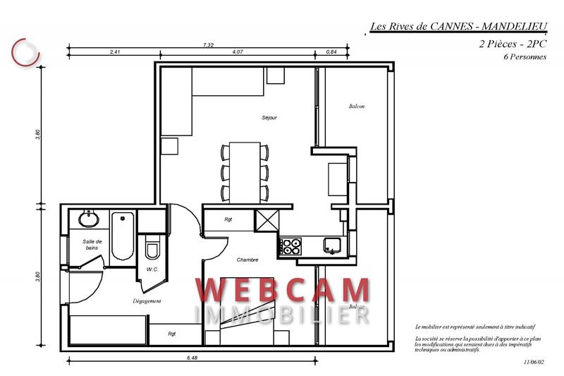 Appartement - 39 m² - 2 pièces