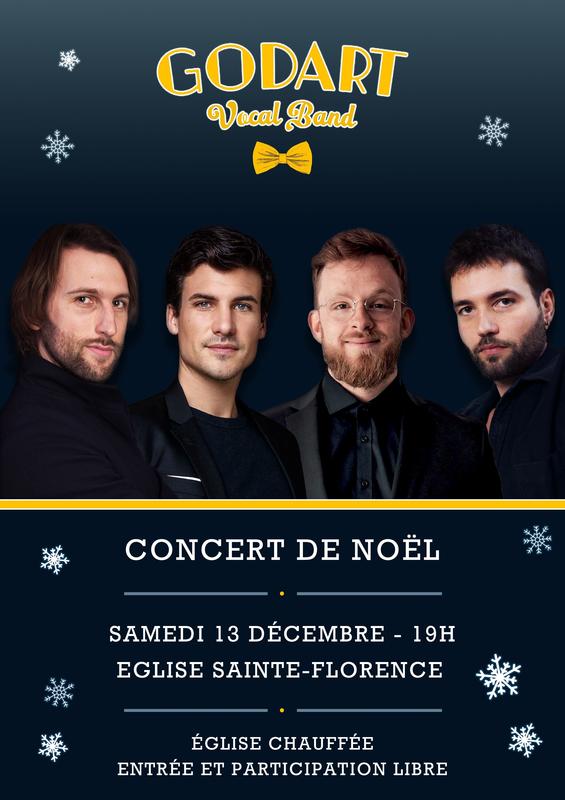 Concert de noël à l'église de Sainte-Florence