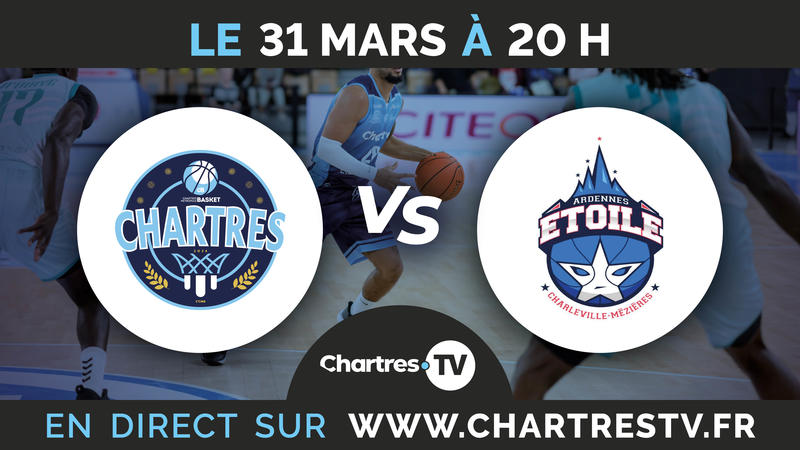 C'Chartres Métropole Basket Masculin vs Charleville-Mézières
