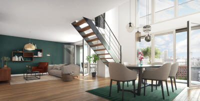 Appartement - 86 m² - 4 pièces