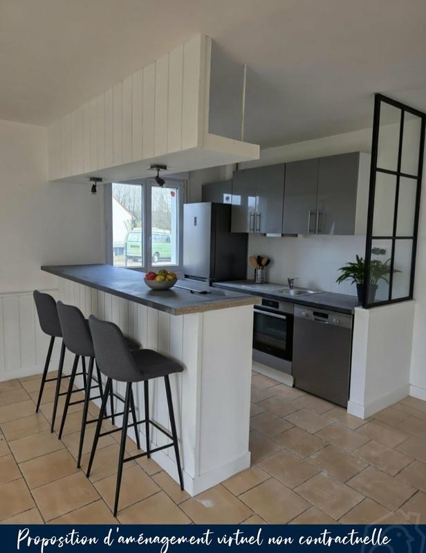 Maison - 80 m² - 5 pièces