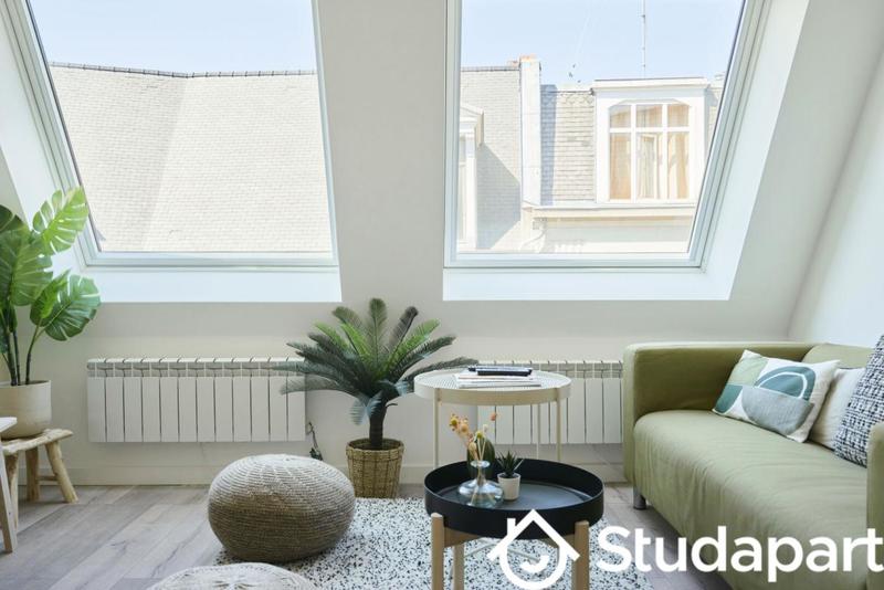 Chambre - 12 m² - 1 pièce