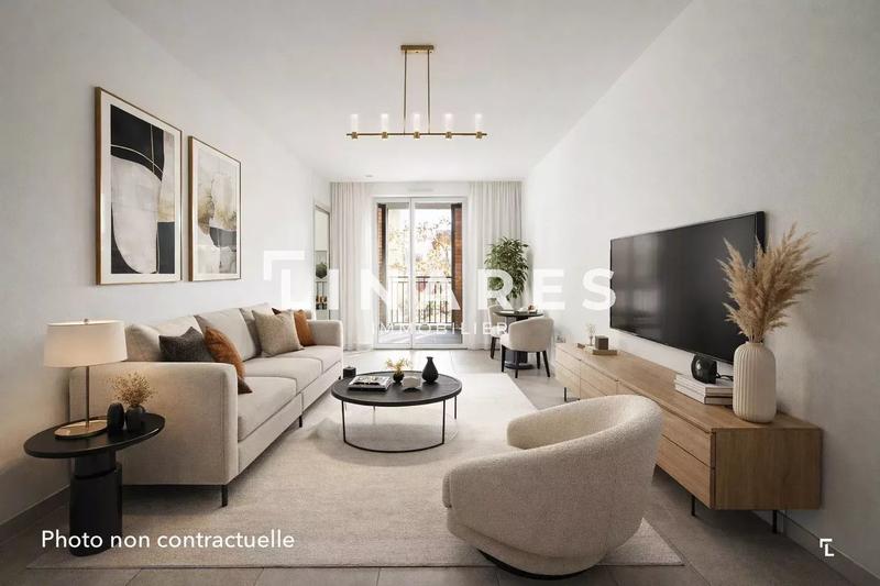 Appartement - 38 m² - 2 pièces