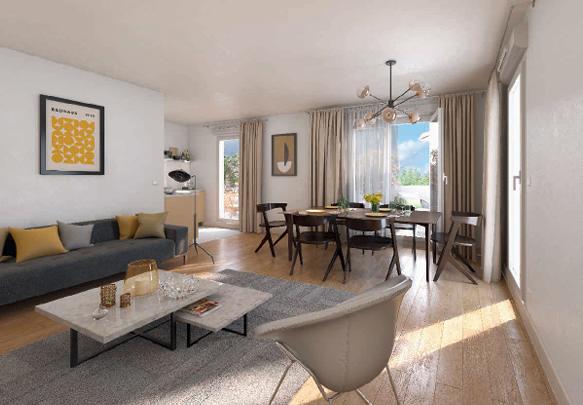 Appartement - 91 m² - 4 pièces