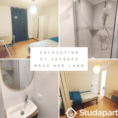 Chambre - 12 m² - 1 pièce