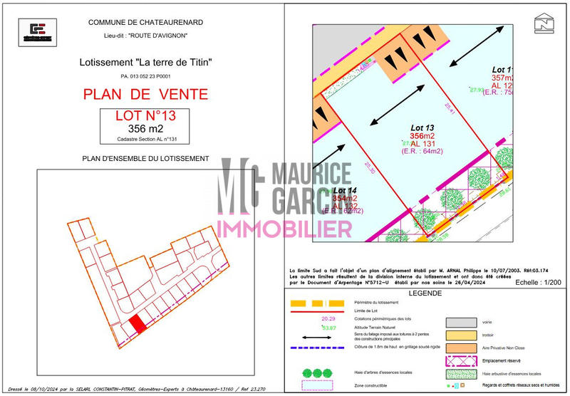 Terrain - 356 m²