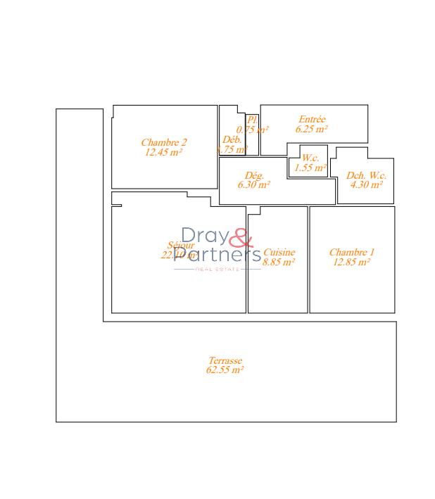 Viager - Appartement - 77 m² - 3 pièces