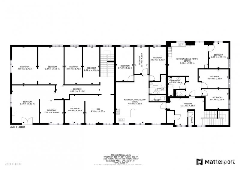 Immeuble - 1 000 m²
