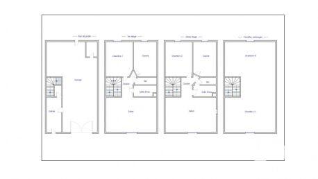 Maison - 99 m² - 5 pièces