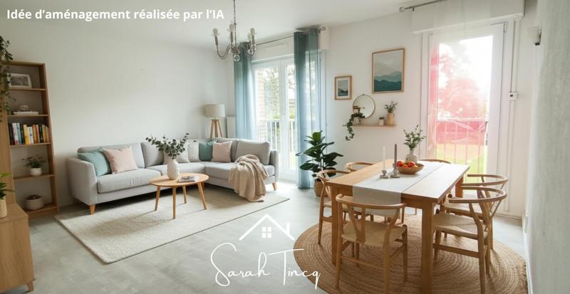 Appartement - 72 m² - 3 pièces