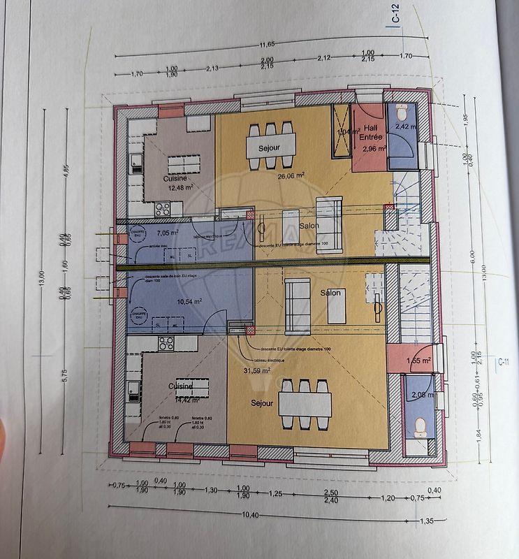 Maison - 90 m² - 4 pièces