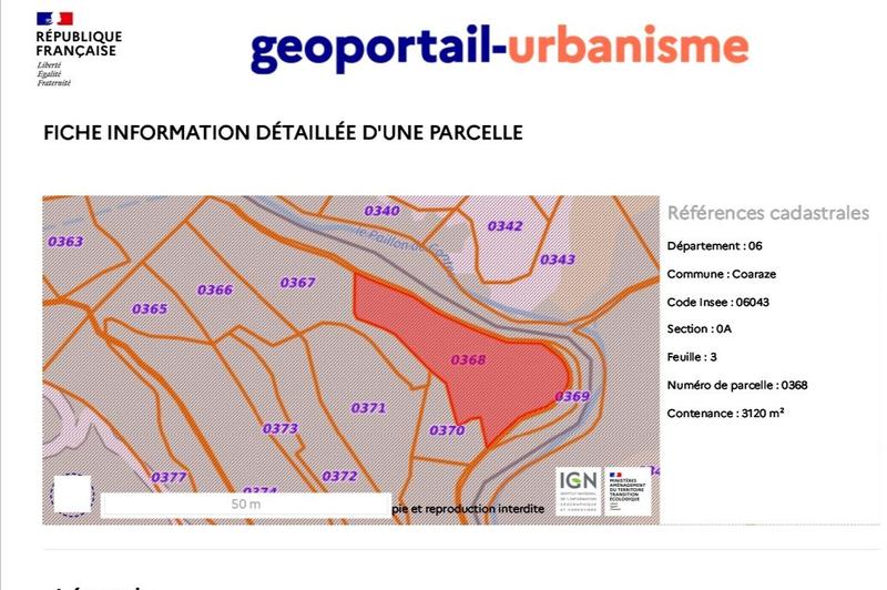Terrain de loisirs - 6 839 m²