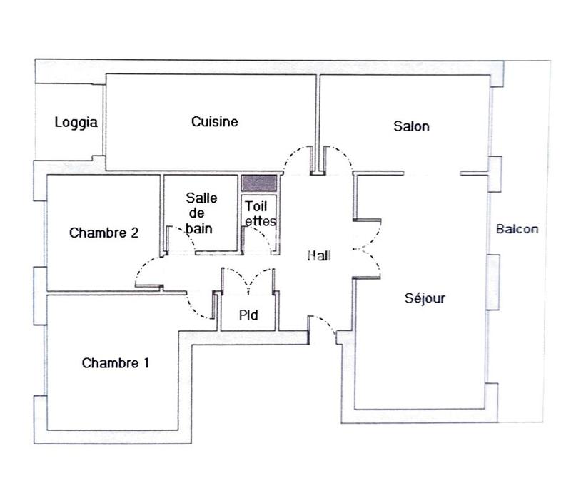 Appartement - 83 m² - 4 pièces
