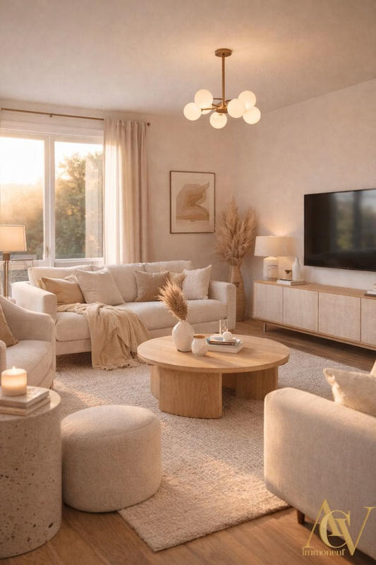 Appartement - 66 m² - 3 pièces