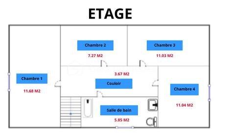 Pavillon - 170 m² - 6 pièces