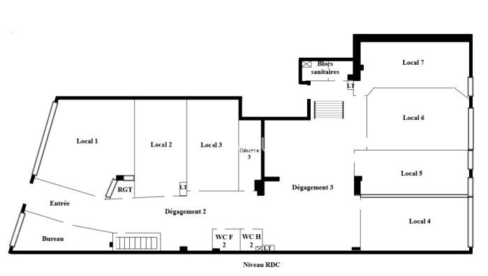 Local commercial - 433 m²