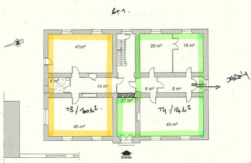 Immeuble - 495 m² - 18 pièces