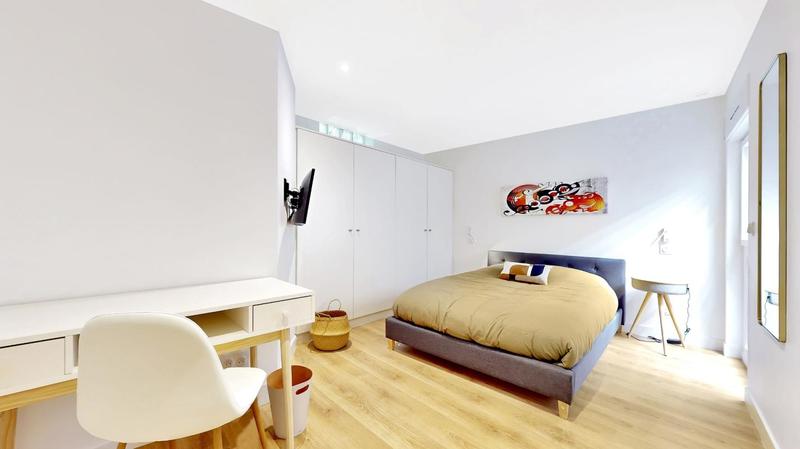 Chambre - 12 m² - 1 pièce