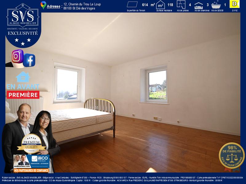 Maison - 118 m² - 4 pièces