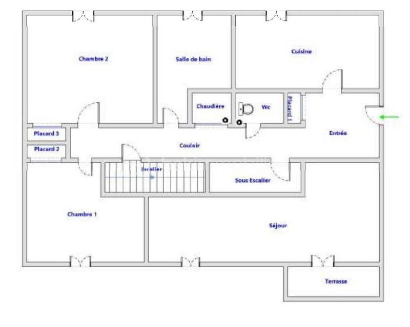 Maison traditionnelle - 115 m² - 8 pièces