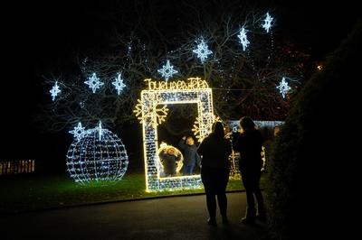 Lancement des illuminations de Noël