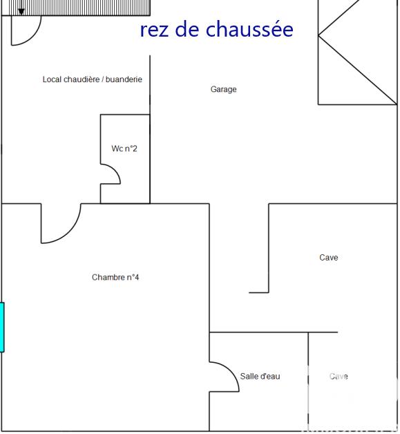 Maison - 92 m² - 5 pièces