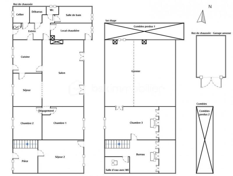 Maison - 169 m² - 5 pièces