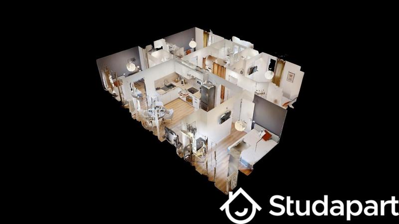 Chambre - 9 m² - 1 pièce