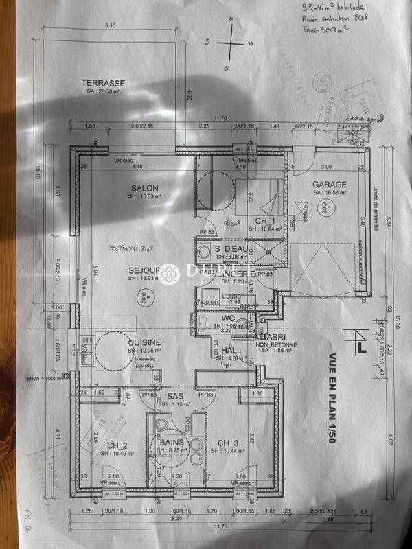 Maison - 94 m² - 5 pièces