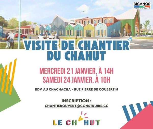Visite du chantier du chahut