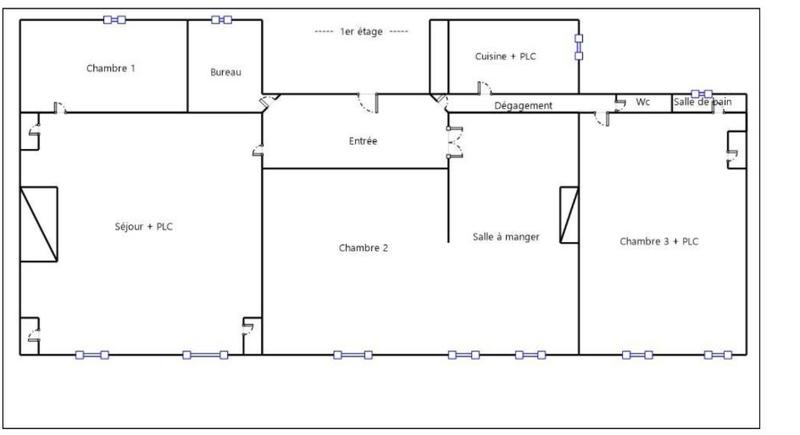 Appartement - 115 m² - 4 pièces