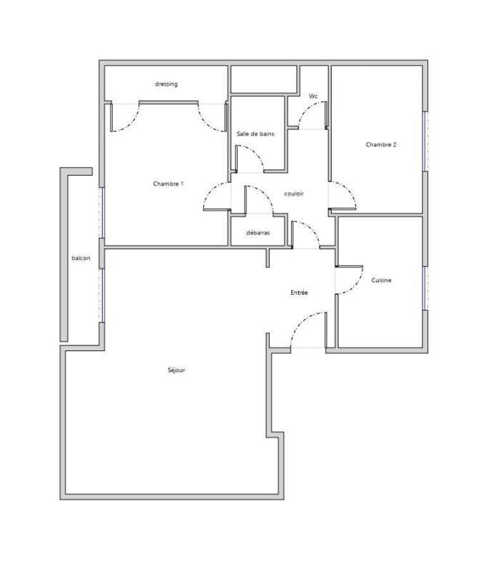 Appartement - 86 m² - 3 pièces