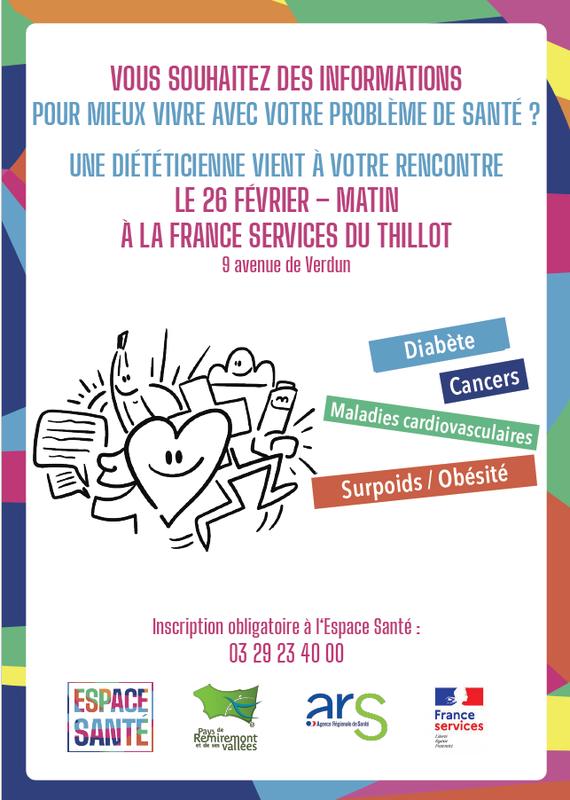 L’Espace Santé se déplace au Thillot