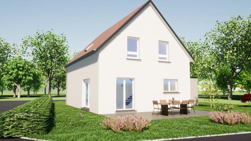 Maison - 90 m² - 5 pièces