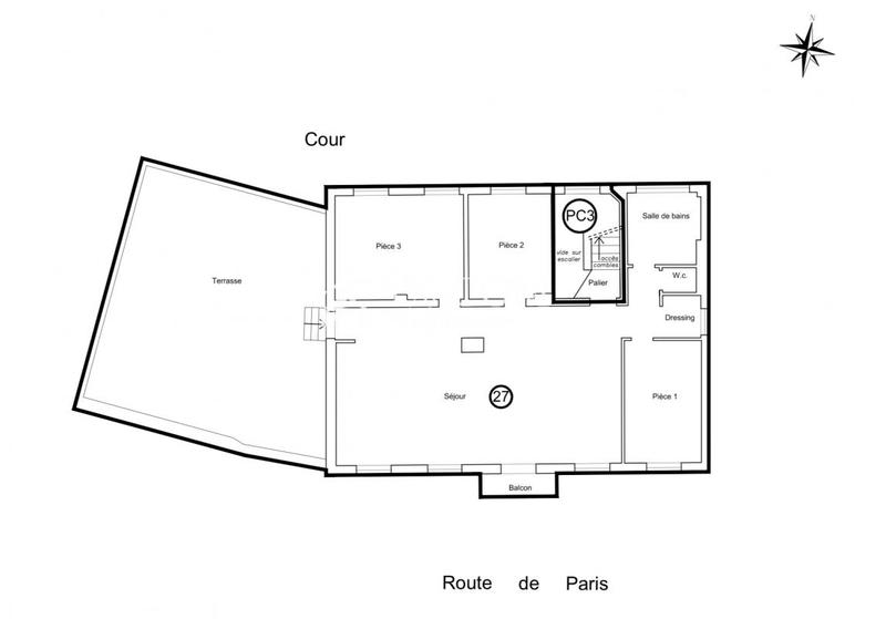 Appartement - 117 m² - 4 pièces