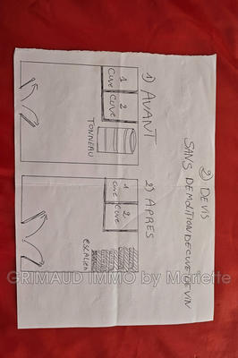 Grange - 50 m² - 2 pièces