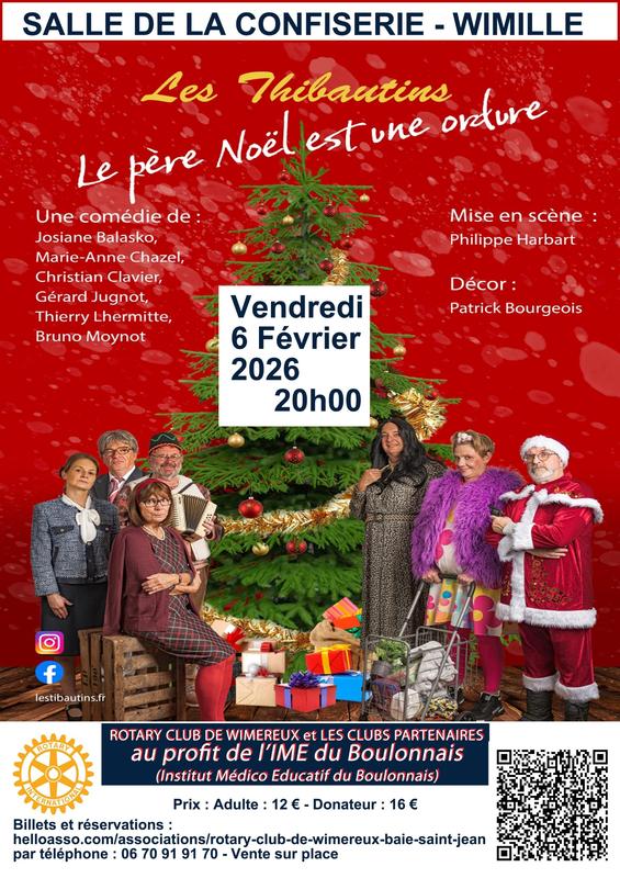 Les thibautins : Théâtre - &quot;Le Père Noël est une ordure&quot;