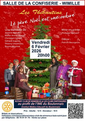 Les thibautins : Théâtre - &quot;Le Père Noël est une ordure&quot;