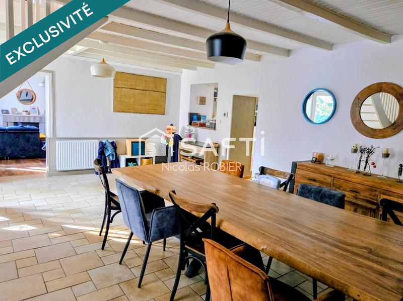 Maison - 180 m² - 6 pièces