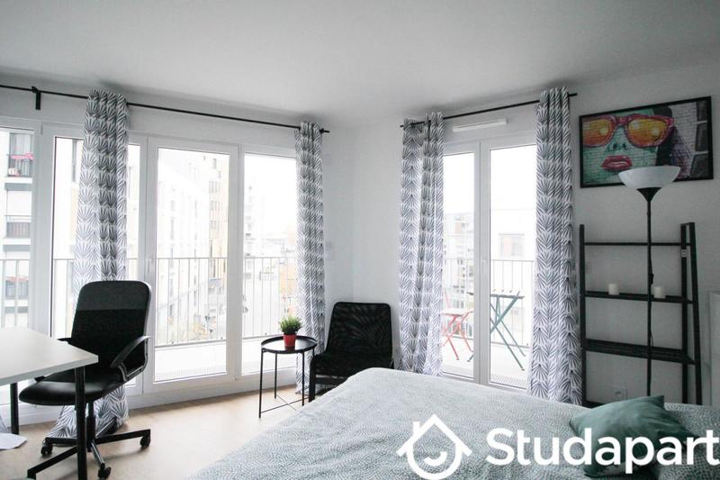 Chambre - 13 m² - 1 pièce