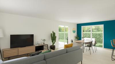 Maison - 90 m² - 4 pièces