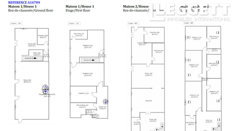 Manoir - 440 m² - 10 pièces