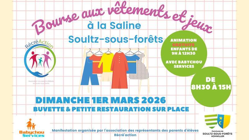 Bourse aux vêtements et jeux