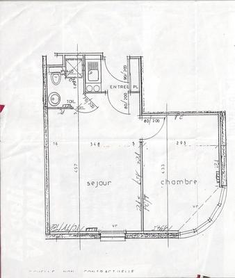 Appartement - 34 m² - 2 pièces