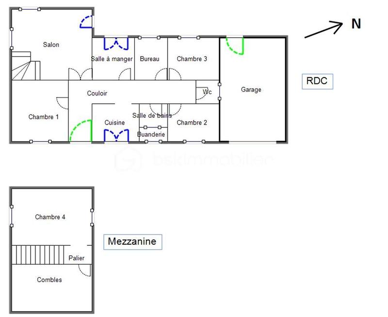Maison - 127 m² - 6 pièces