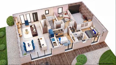 Maison - 95 m² - 5 pièces